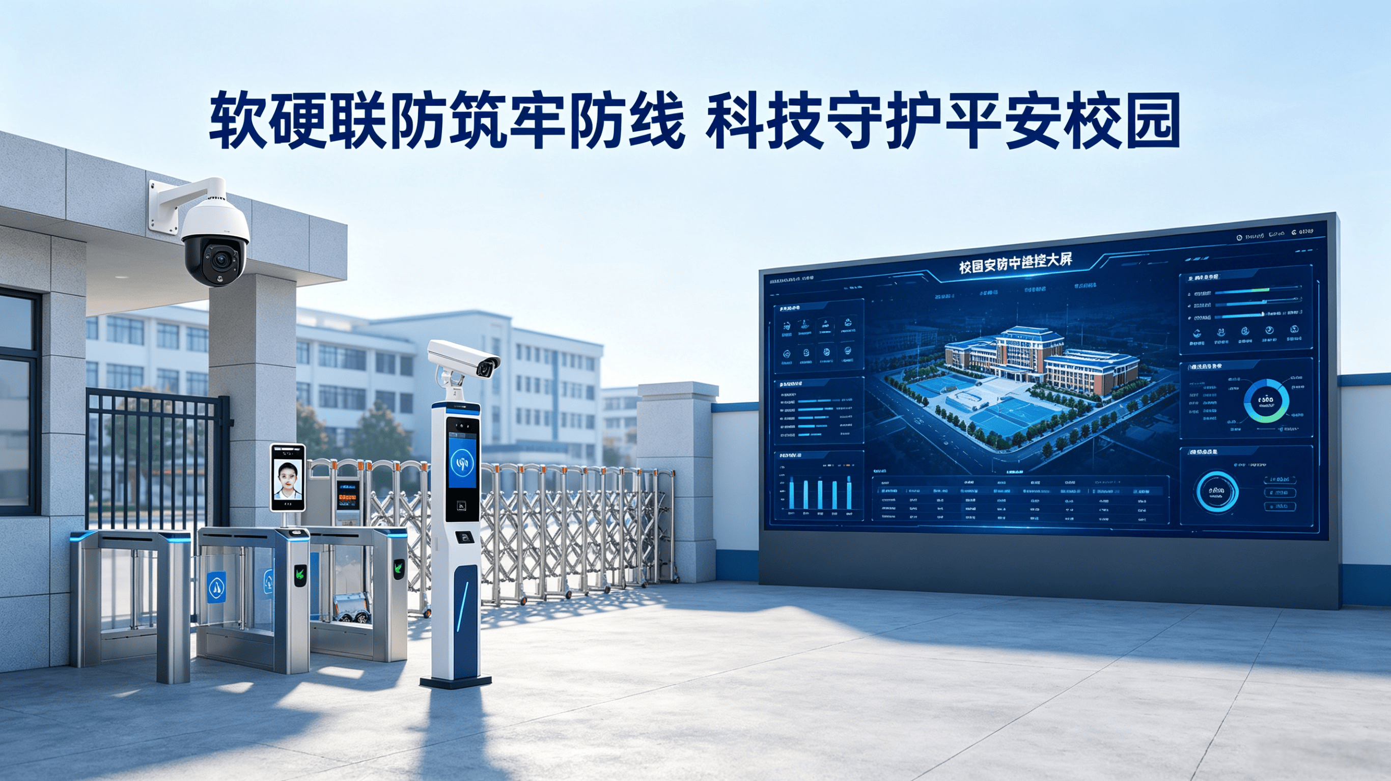 软硬联防筑牢防线 科技守护平安校园(图1)